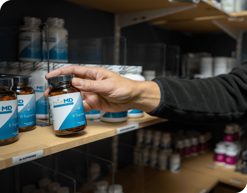 Professional-grade supplements at thriveMD Schaumburg